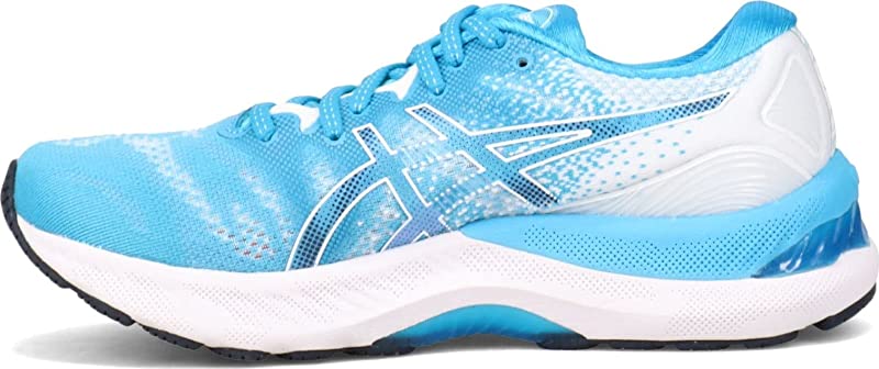 Tênis de corrida feminino ASICS Gel-Nimbus 23 Digital Blue, tamanho 6 B(M) EUA