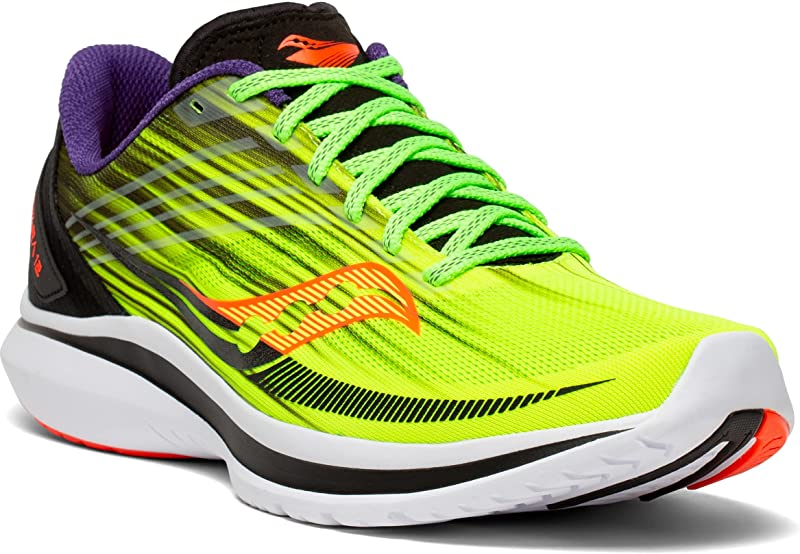 Tênis de corrida Saucony Kinvara 12 feminino Vizi PRO tamanho 5,5 B(M) EUA