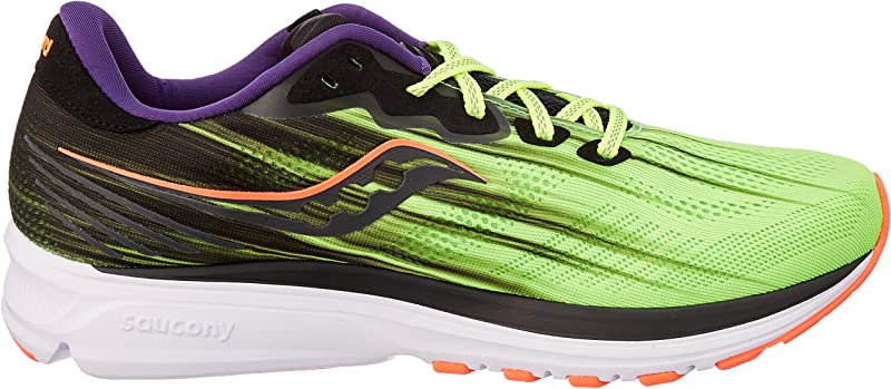 Tênis de corrida Saucony Ride 14 Vizi PRO masculino, tamanho 11 D(M) EUA