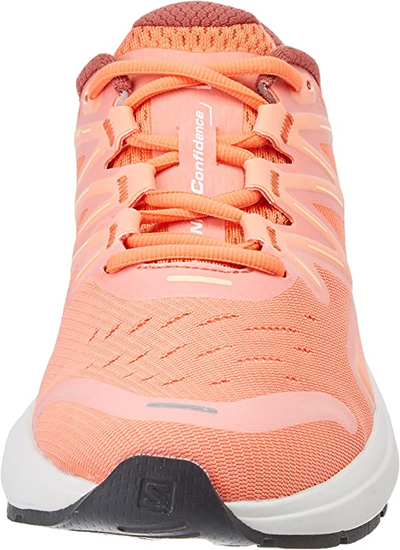 Tênis de corrida feminino Salomon Sonic 4 Confidence, branco, tamanho 6,5 B(M) EUA