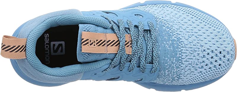 Tênis de corrida feminino Salomon Predict SOC 2, azul cristal, tamanho 10 B(M) EUA