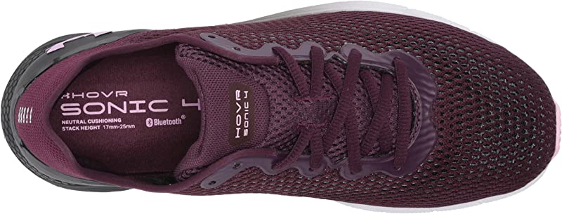 Tênis de corrida Under Armour HOVR Sonic 4 feminino, rosa, tamanho 10,5 B(M) EUA