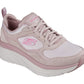 Tênis de caminhada Skechers Relaxed Fit Deluxe feminino, cor lavanda, tamanho 6 B(M) EUA
