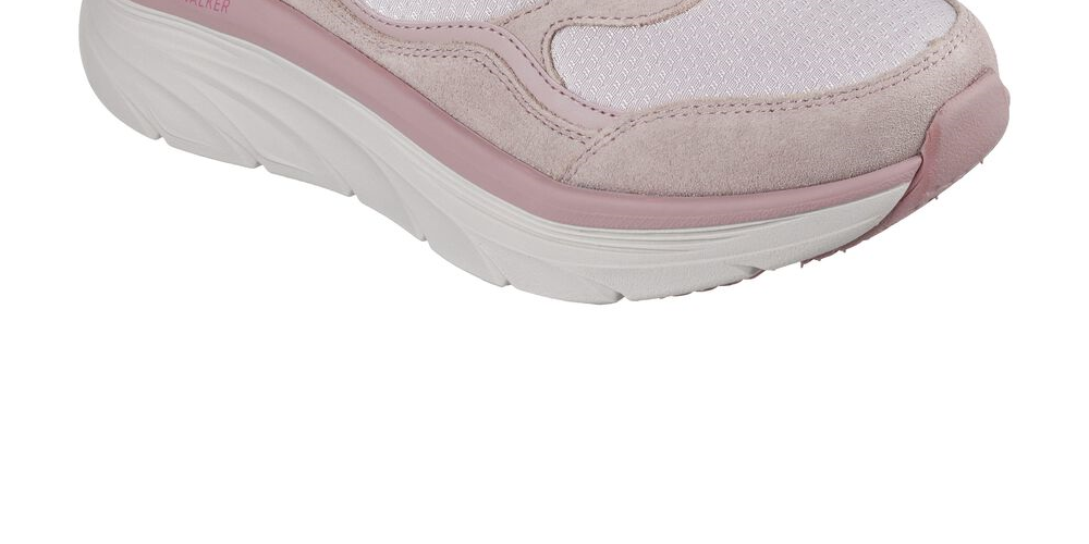 Tênis de caminhada Skechers Relaxed Fit Deluxe feminino, cor lavanda, tamanho 6 B(M) EUA