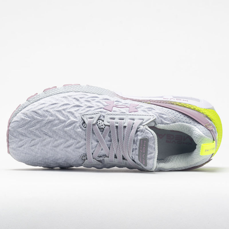 Tênis de corrida Under Armour HOVR Mega 2 Clone feminino, rosa, tamanho 5 B(M) EUA