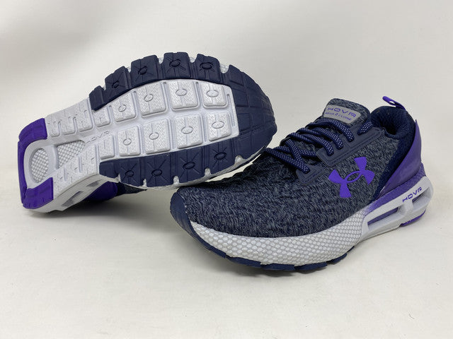 Tênis de corrida Under Armour HOVR Mega 2 Clone feminino, roxo, tamanho 10 B(M) EUA