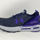 Tênis de corrida Under Armour HOVR Mega 2 Clone feminino, roxo, tamanho 10 B(M) EUA