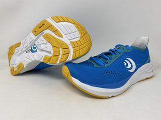 Tênis de corrida feminino Topo Athletic Cyclone amarelo