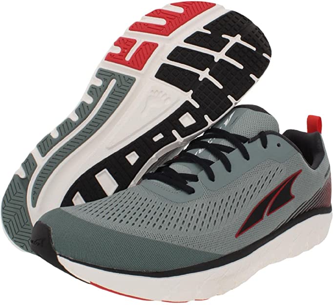 Tênis de corrida ALTRA Provision 5 Road masculino, cinza, tamanho 8,5 D(M) EUA