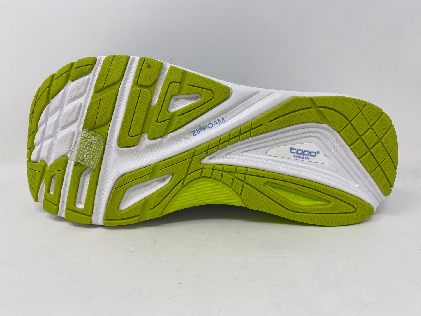 Tênis de corrida Topo Ultrafly 3 feminino, azul-limão/pervinca, tamanho 6 B(M) EUA