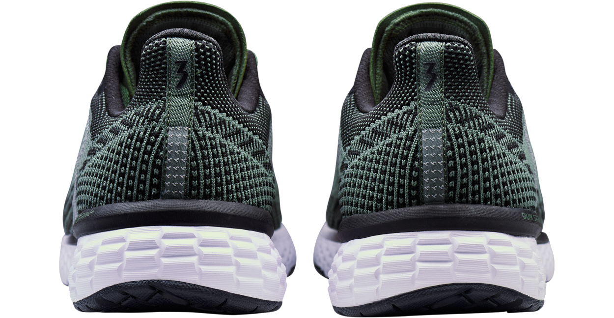 Tênis de corrida masculino Fierce 361 Degrees Dark Springs/Thyme tamanho 12 D(M) EUA