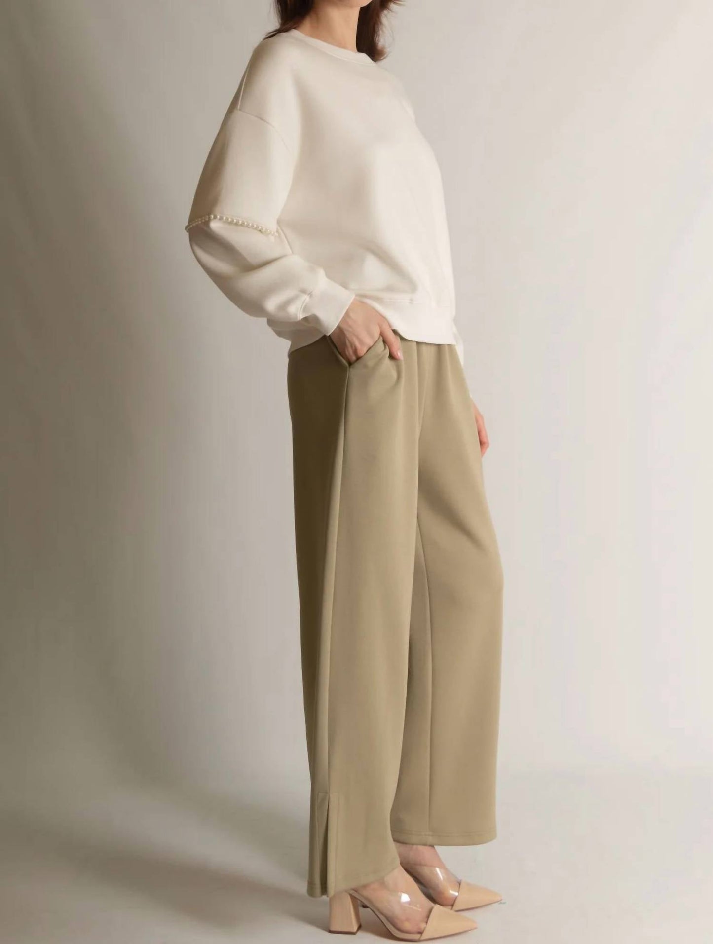 P.Cill - Pearl Trim Pullover
