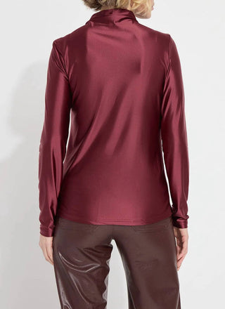 Lysse - Top de cetim Shalom