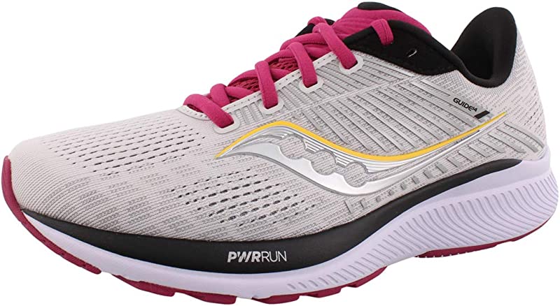 Tênis de corrida Saucony Guide 14 feminino, liga/cereja, tamanho 7 B(M) EUA