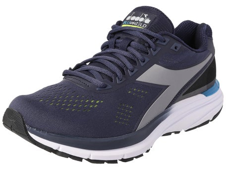 Tênis de corrida Diadora Mythos Blushield 5 masculino, prateado, tamanho 9,5 D(M) EUA