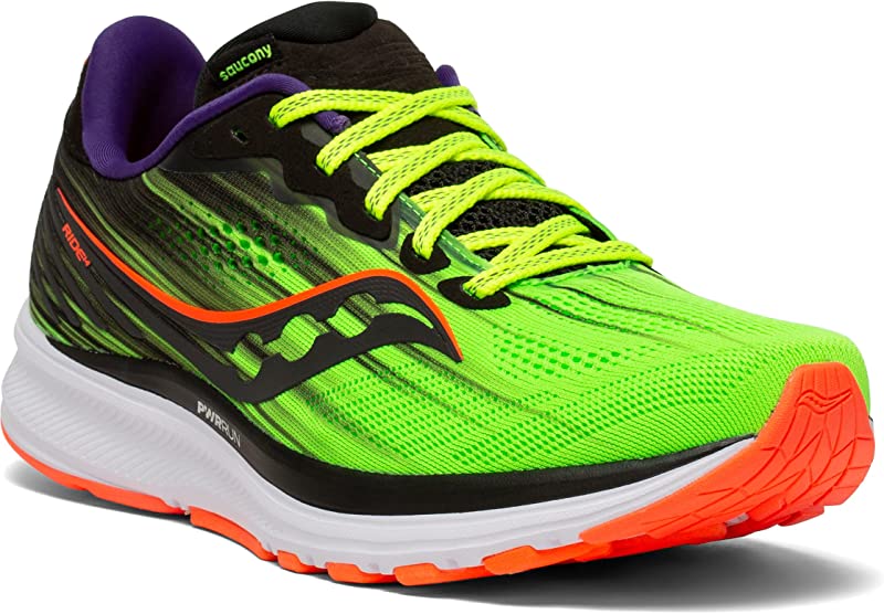 Tênis de corrida Saucony Ride 14 feminino Vizi PRO tamanho 7 B(M) EUA