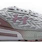 Tênis de corrida Under Armour HOVR Mega 2 Clone feminino, rosa, tamanho 7,5 B(M) EUA