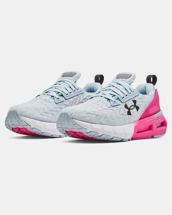Tênis de corrida Under Armour HOVR Mega 2 Clone feminino, cinza, tamanho 7,5 B(M) EUA