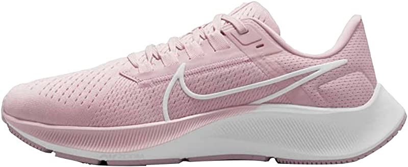 Tênis de corrida Nike Air Zoom Pegasus 38 feminino, branco, tamanho 9 B(M) EUA