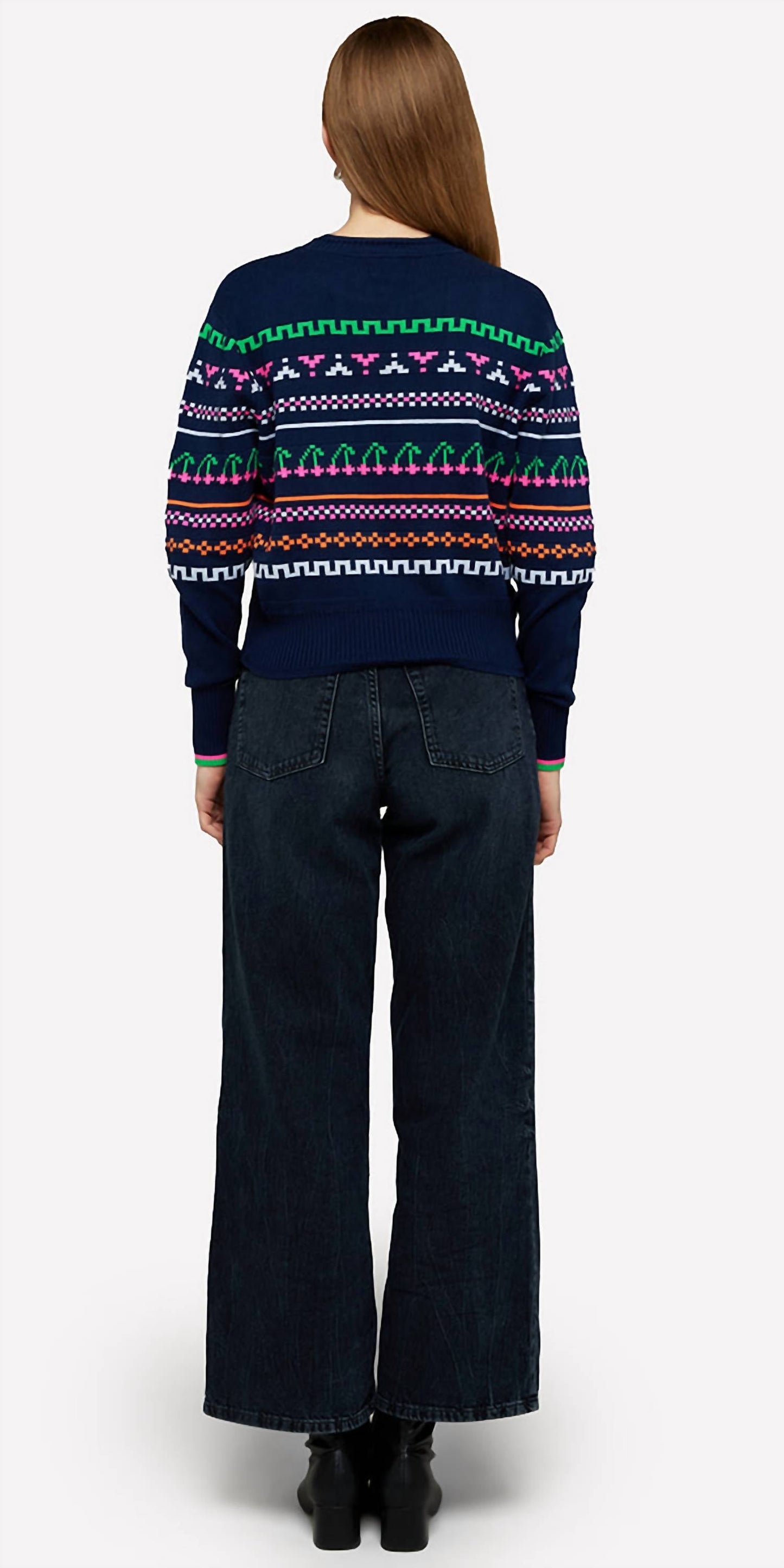 Suéter Brodie Cashmere - Elsie Pop Crew