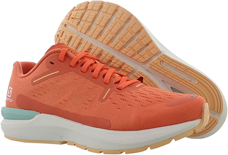 Tênis de corrida feminino Salomon Sonic 4 Balance Almond tamanho 9,5 B(M) EUA
