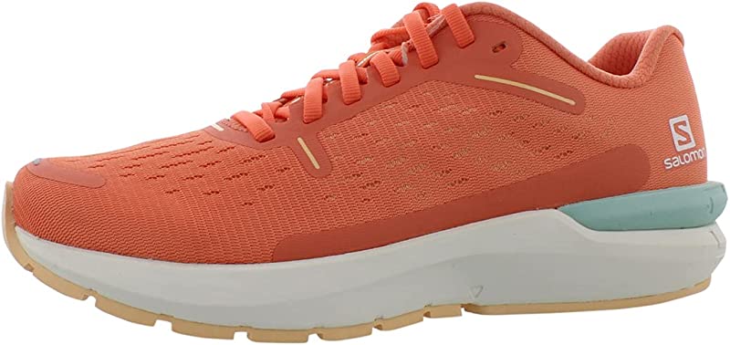 Tênis de corrida feminino Salomon Sonic 4 Balance Almond tamanho 9,5 B(M) EUA
