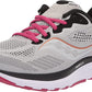 Tênis de corrida Saucony Ride 14 feminino, cor neblina/cereja, tamanho 6 B(M) EUA