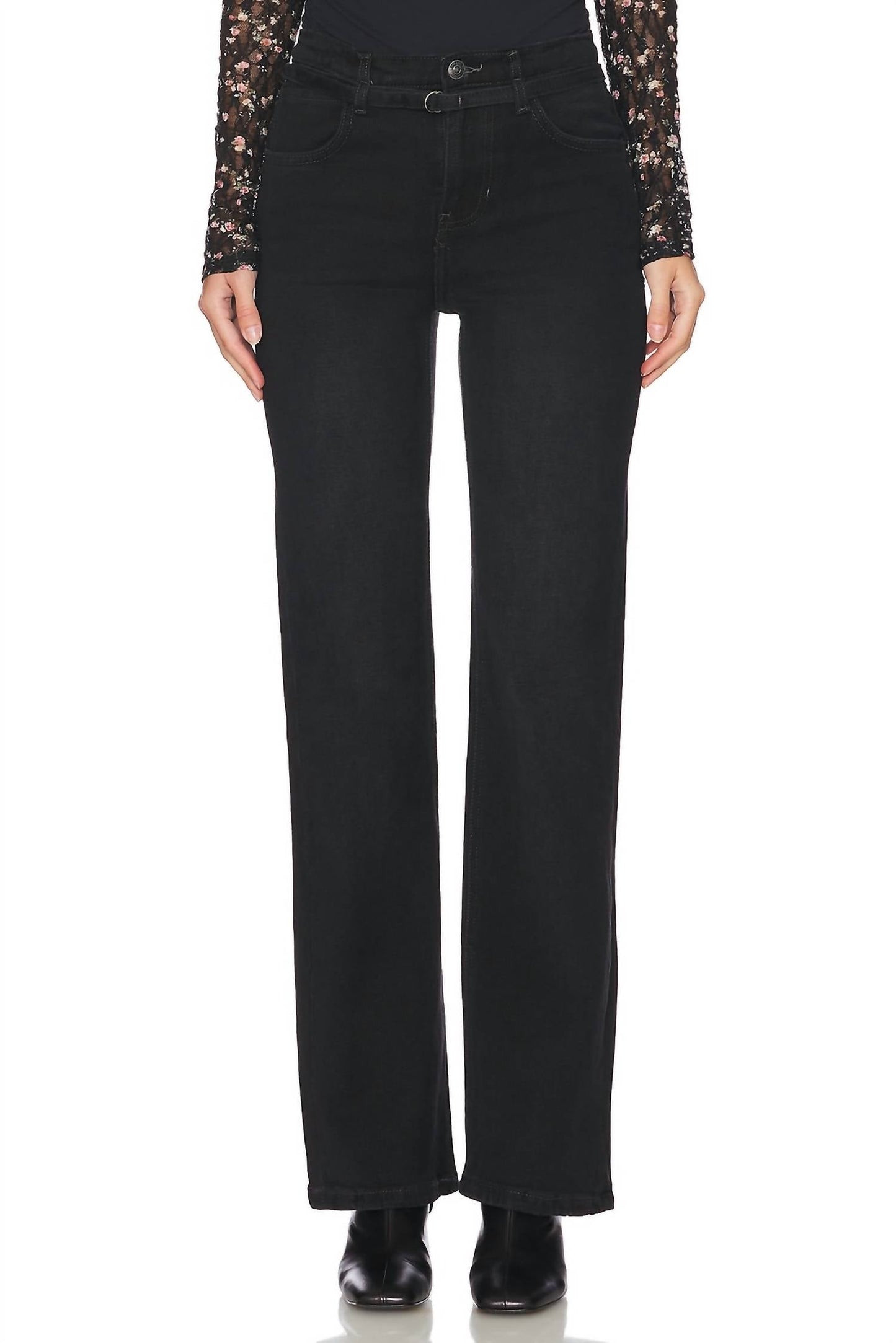 Free People - Sabine Slim A-line Jeans
