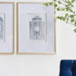 The Grand Portal™ Duo — Architectural Pencil Art Prints