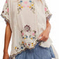 Free People - Danielle Embroidered Top