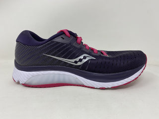 Tênis de corrida Saucony Guide 13 feminino Dusk/Berry tamanho 6,5 B(M) EUA