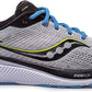 Tênis de corrida Saucony Guide 14 masculino, liga/cobalto, tamanho 9,5, 2E(W), EUA