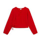 Girls Wrap Knit Top - Big Kid
