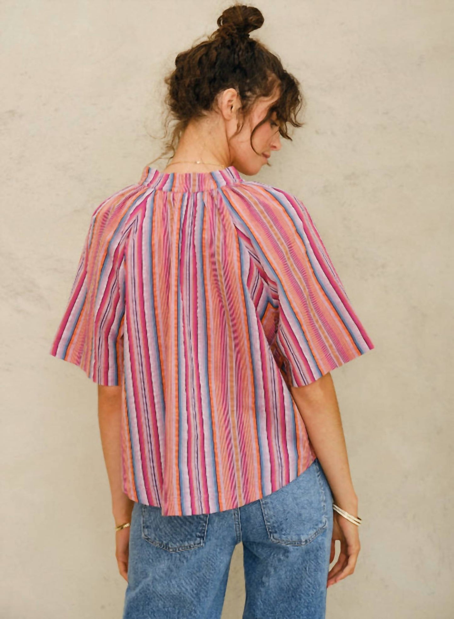 M.A.B.E. - Palmer Gathered Top