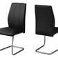 Dining Chair, Side Upholstered for Dining Room, Contemporary & Modern (Set of 2)