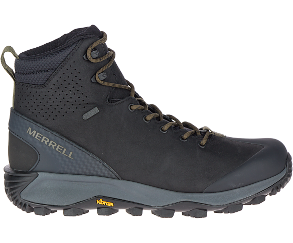 Botas Merrell Thermo Glacier Mid WP Masculinas Pretas Tamanho 14 D(M) EUA