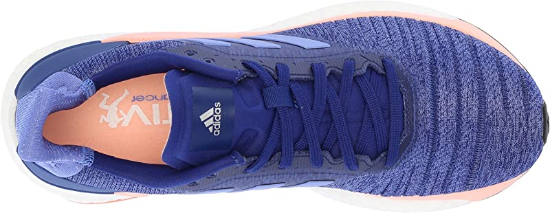 Tênis de corrida feminino Adidas Solar Glide cinza, tamanho 10,5 B(M) EUA
