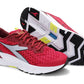 Tênis de corrida feminino Diadora Mythos Blushield Volo vermelho tamanho 8 B(M) EUA