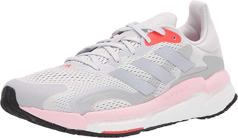 Tênis de corrida feminino Adidas Solar Boost 21 cinza, tamanho 9,5 B(M) EUA