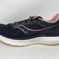 Tênis de corrida Saucony Hurricane 23 feminino, preto, tamanho 11,5 B(M) EUA