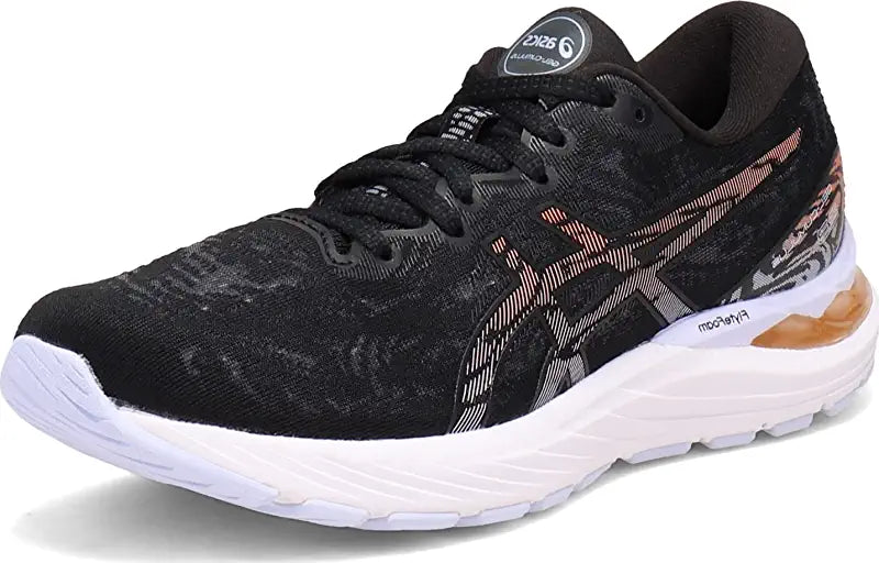 Tênis de corrida feminino ASICS Gel-Cumulus 23, preto, tamanho 10,5 B(M) EUA