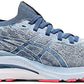 Tênis de corrida feminino ASICS Gel-Kayano 28 Mesh Knit, tamanho Sky 6,5 B(M) EUA