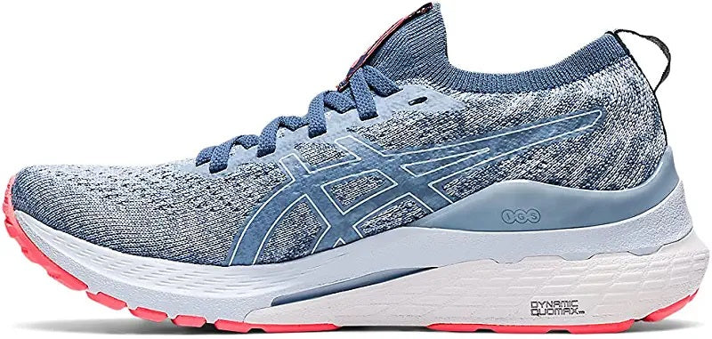 Tênis de corrida feminino ASICS Gel-Kayano 28 Mesh Knit Mist/Soft Sky