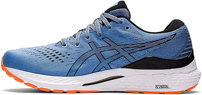 Tênis de corrida ASICS Gel-Kayano 28 masculino, preto, tamanho 8 D(M) EUA
