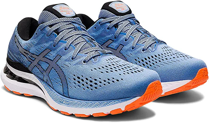 Tênis de corrida ASICS Gel-Kayano 28 masculino, preto, tamanho 8 D(M) EUA