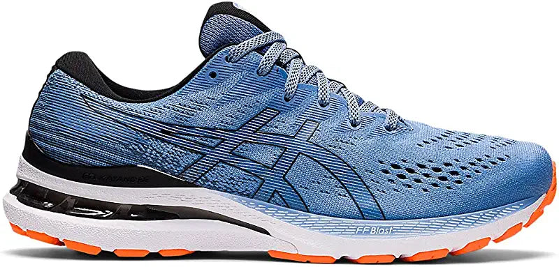 Tênis de corrida ASICS Gel-Kayano 28 masculino, preto, tamanho 8 D(M) EUA