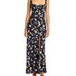 Floral Print Square Neck Maxi Dress