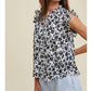 Wishlist - Cami Floral Ruffle Blouse