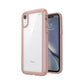 Capa Speck Presidio Show projetada para Impact para iPhone Xr - Transparente/Ouro Rosa