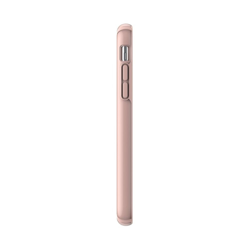 Capa Speck Presidio Show projetada para Impact para iPhone Xr - Transparente/Ouro Rosa